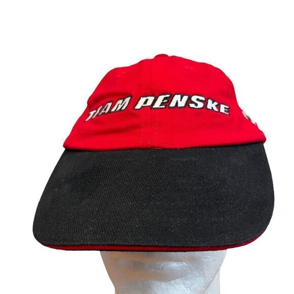 Team Penske Cap Red Indy Car Series  #3 Helio Castroneves #6 Ryan Briscoe Black - Picture 1 of 6